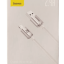 Usb Кабель-зарядка Lightning Baseus Crystal Shine 2.4A 1.2м CAJY001104 розовый