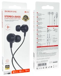 Стереонаушники Borofone BM93 Type-C с микрофоном 1.2м серые