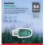 3.1 USB флеш накопитель SanDisk 64GB Ultra Eco морская волна SDCZ96-064G-G46