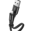 Usb Кабель-зарядка Lightning Baseus 23см (CALMBJ-01) чёрный