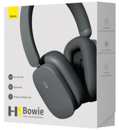 Наушники Bluetooth полноразмерные Baseus H1 Bowie BT5.2/400mAh/40ч NGTW230013 черные
