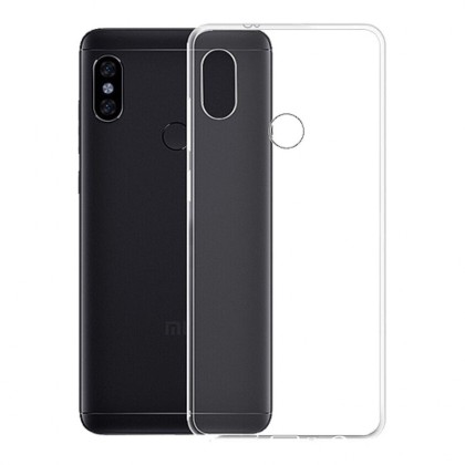 Чехол-накладка силикон 0.5мм Xiaomi Redmi Note 6 Pro прозрачный
