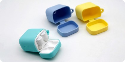 Силиконовый чехол для Xiaomi Air Pro в ассортименте
