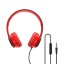 Стереонаушники Полноразмерные Borofone BO5 Star sound 1.2м красный