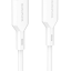Usb Кабель-зарядка Type-C на Type-C Borofone BX70 60W 1м силиконовый белый