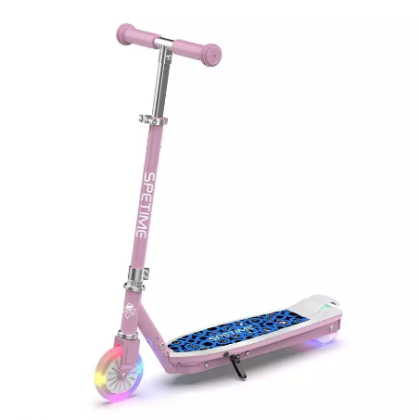 Электросамокат детский Spetime Electric Kickscooter E8 Pro розовый