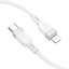 Usb Кабель-зарядка Type-C на Lightning Hoco X109 2.4A 1м силиконовый белый