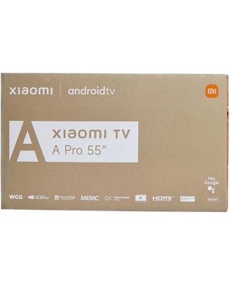 Телевизор Xiaomi TV A Pro 55 2026 RU (4K UHD 3840x2160, Android TV) черный