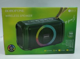 Bluetooth колонка Borofone BR17 зеленая