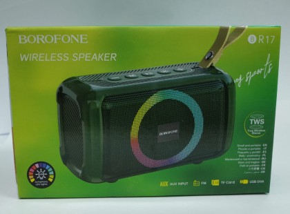Bluetooth колонка Borofone BR17 зеленая