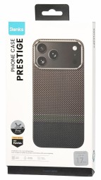 Накладка для i-Phone 17 Pro Benks ArmorPro Prestige Kevlar Magsafe коричневый