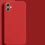 Накладка для Samsung Galaxy A05 Silicone cover красная