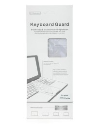Защитная накладка на клавиатуру для MacBook Air 13"/15" (Air/Pro/Retina) прозрачная