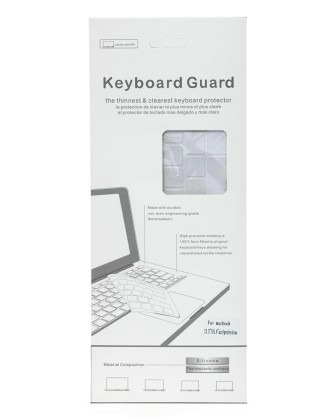 Защитная накладка на клавиатуру для MacBook Air 13"/15" (Air/Pro/Retina) прозрачная