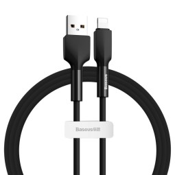 Usb Кабель-зарядка Lightning Baseus Silica 1м (CALGJ-01) черный