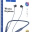 Беспроводные наушники для спорта Hoco ES58 BT5.0/200mAh/15ч синие