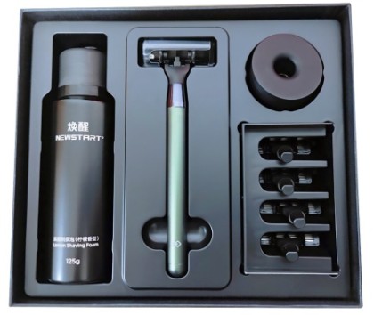 Набор для бритья Xiaomi Lemon Razor Green H305-8G