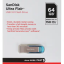 USB-C флеш накопитель SanDisk CZ73 Ultra Flair 64GB (SDCZ73-064G-G46B)