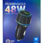 Автомобильное заряд. устр. Borofone BZ21 1USB/1C 30W черное