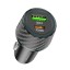 Автомобильное заряд. устр. Borofone BZ21 1USB/1C 30W черное