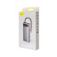 USB-C хаб Baseus Metal Gleam 9в1 3USB/HDMI/USB-C/MicroSD/TF/RJ45/VGA (CAHUB-CU0G) серый