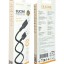 Usb Кабель-зарядка Type-C Borofone BX113 3A 3м силиконовый черный
