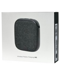 Powerbank с функцией беспроводной зарядки Solove Power Bank W5 10000mAh черный