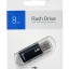 USB флеш накопитель Smartbuy 8GB V-Cut Black (SB8GBVC-K)