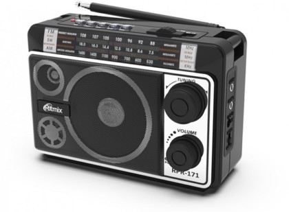 Портативный радиоприемник Ritmix RPR-171 черный