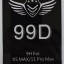 Защитное стекло для i-Phone 11 Pro Max/XS Max 6.5" 99D чёрное