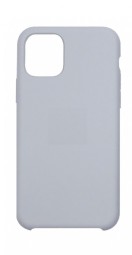 Чехол-накладка  i-Phone 12/12 Pro Silicone icase  №26 серебристо-голубая