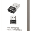 Переходник USB наType-C Hoco UA6 черный
