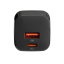 Сетевое зар. устр. Keephone CH-23091 1USB/1C 30W черное