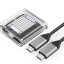 Внешний корпус для SSD M.2 NVMe 2230 Orico TC20-M2 10Gbps USB-C прозрачный