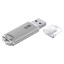 USB флеш накопитель Smartbuy 8GB V-Cut Silver (SB8GBVC-S)