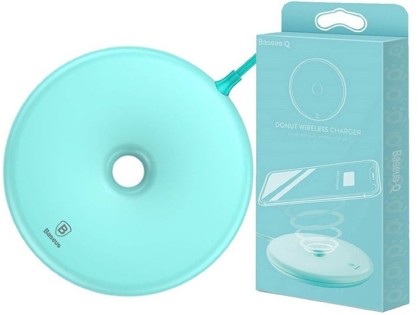 Беспроводное зарядное устройство Baseus Donut Wireless Charger WXTTQ-03 синее