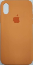 Чехол-накладка  i-Phone XS Max Silicone icase  №02 абрикосовая
