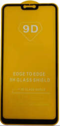 Защитное стекло для OnePlus 6 9D черное