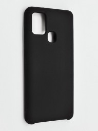 Накладка для Samsung Galaxy A21S Silicone cover черная