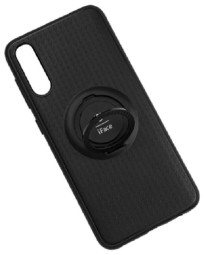 Чехол-накладка для Xiaomi Mi 9SE силикон iface с держателем чёрный