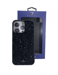 Накладка для i-Phone 14 Pro Max 6.7" Swarovski чёрный