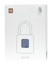 Замок со сканером отпечатков пальцев Noc Loc Finger Tap Filter Element (HD-ZWGS02) синий