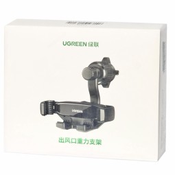 Держатель в автомобиль в воздуховод Ugreen LP671 с зажимом черный