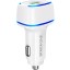 Автомобильное заряд. устр. Borofone BZ14A 1USB/1C QC3.0 20W белое