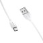 Usb Кабель-зарядка Micro Borofone BX19 Benefit 1.3A 1м силиконовый белый
