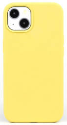 Чехол-накладка  i-Phone 14 Silicone icase  №04 желтая