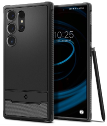 Накладка для Samsung S24 Ultra Spigen Rugged Armor (ACS07286) матовый черный