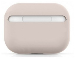 Силиконовый чехол для AirPods Pro пудро