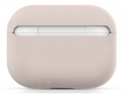 Силиконовый чехол для AirPods Pro пудро