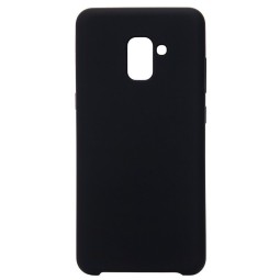 Чехол-накладка для Samsung Galaxy J6 Plus (2018) силикон матовый чёрный
